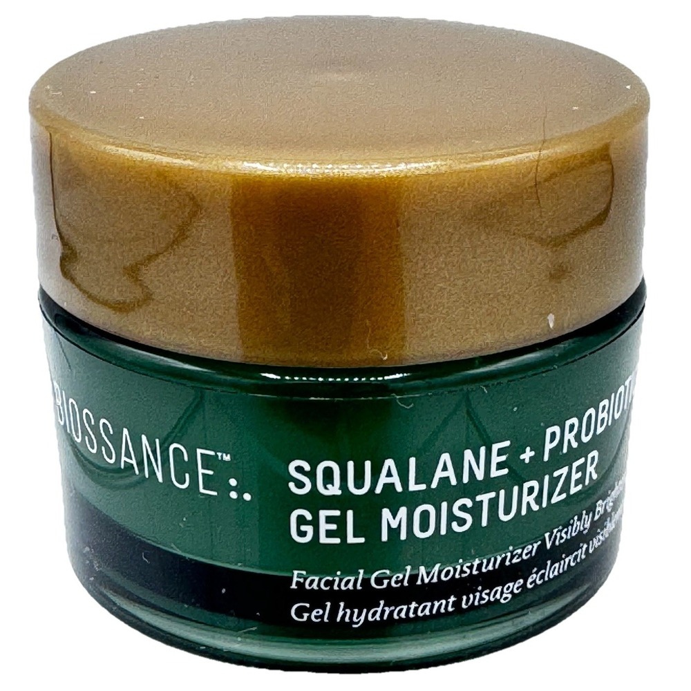Biossance Squalane Probiotic Gel Moisturizer 15ml 0.5oz Travel Size NEW Firming